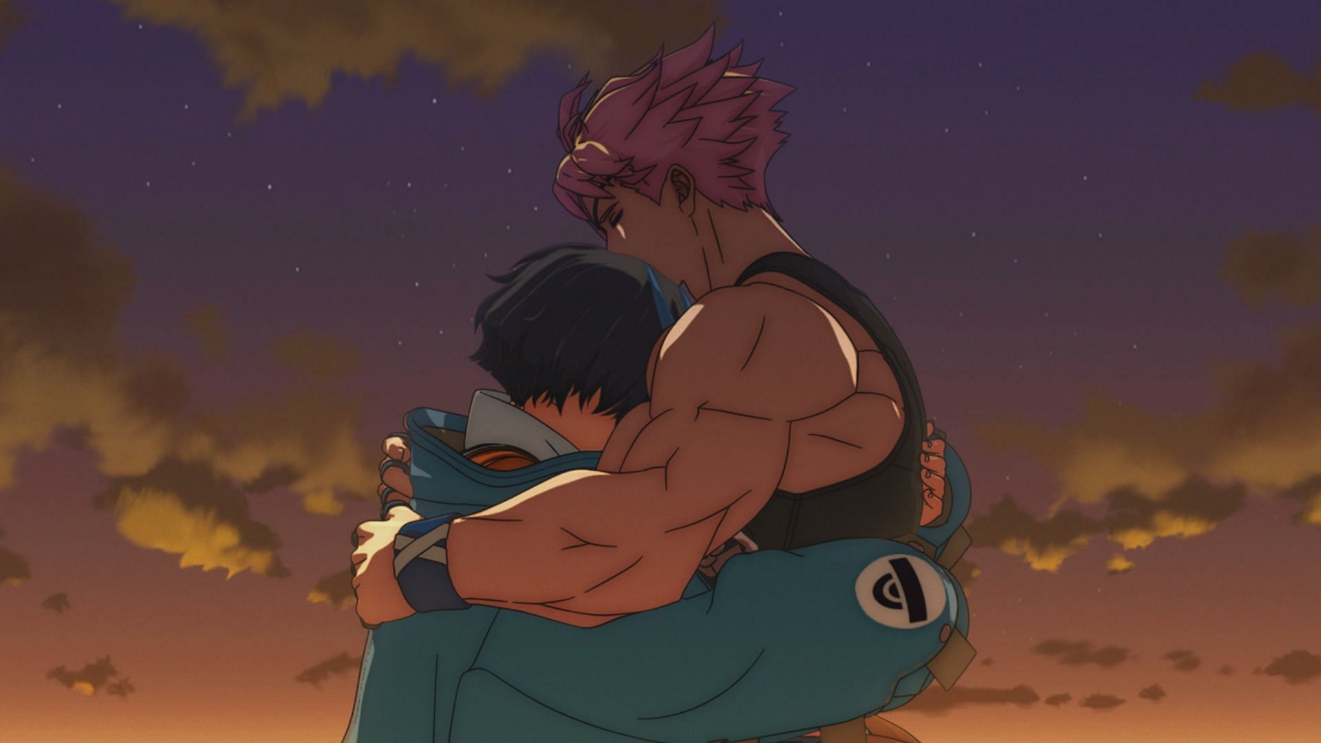 Sin and Unika's emotional farewell closes the series on a heartfelt note (Image via SANZIGEN)